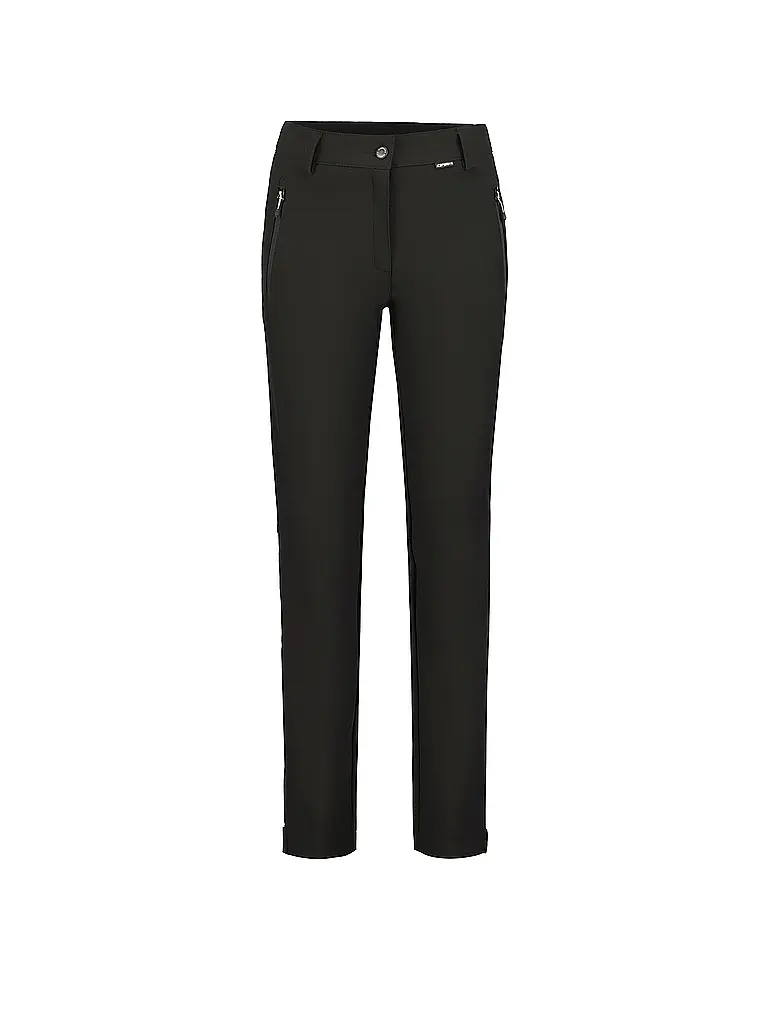 ICEPEAK | Pantaloni da trekking softshell da donna Bovill | Nero