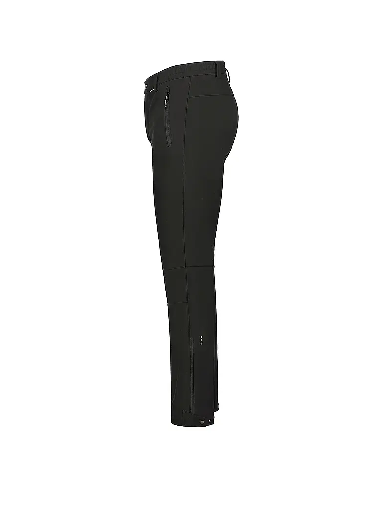 ICEPEAK | Pantaloni softshell da uomo Bouton | Nero