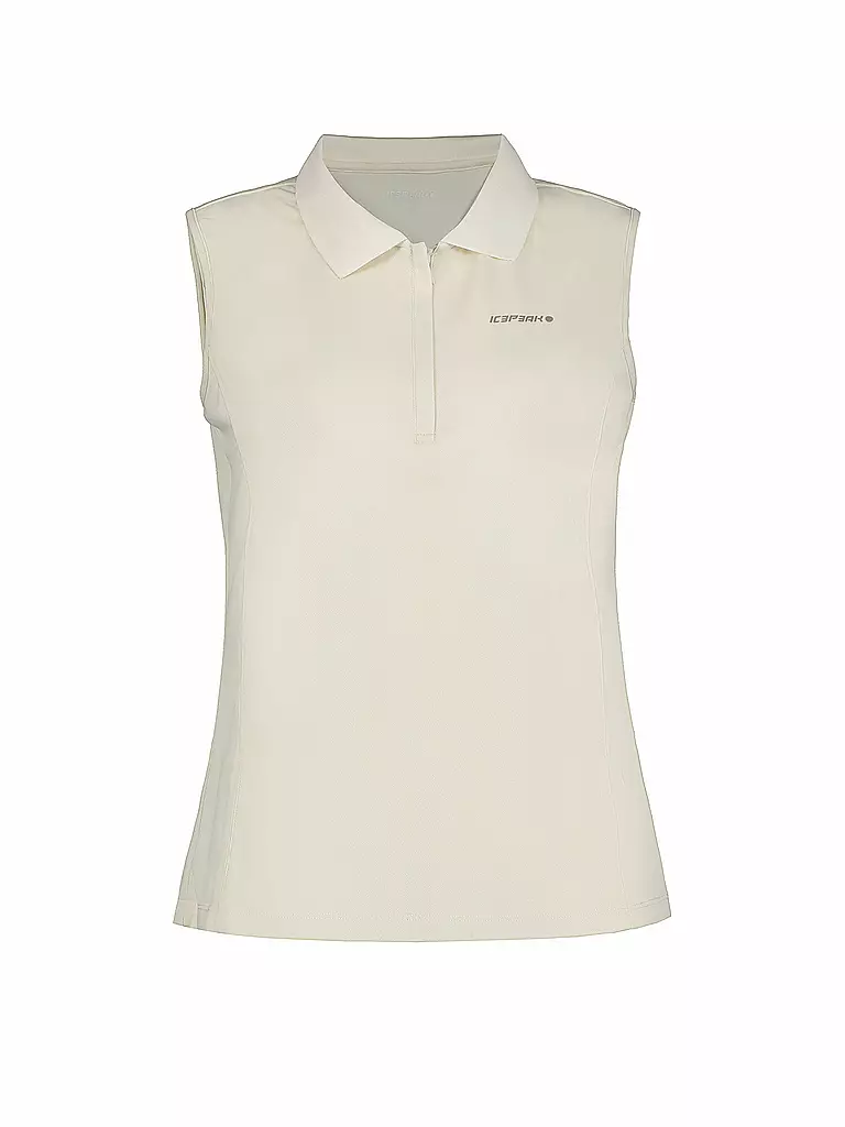 ICEPEAK | Polo tank funzionale da donna Bazine | Crema