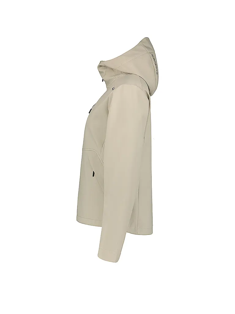 ICEPEAK | Softshelljacke Burnet Hoodie da donna | Beige