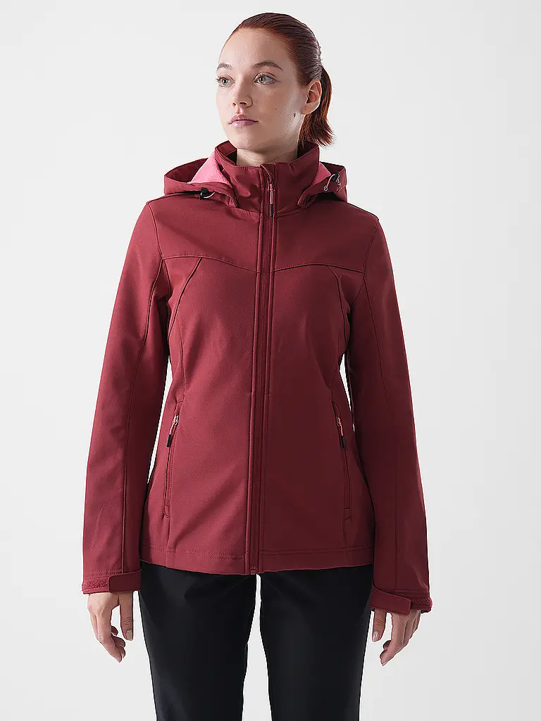 ICEPEAK | Softshelljacke da donna Brenham Uni Hoodie |