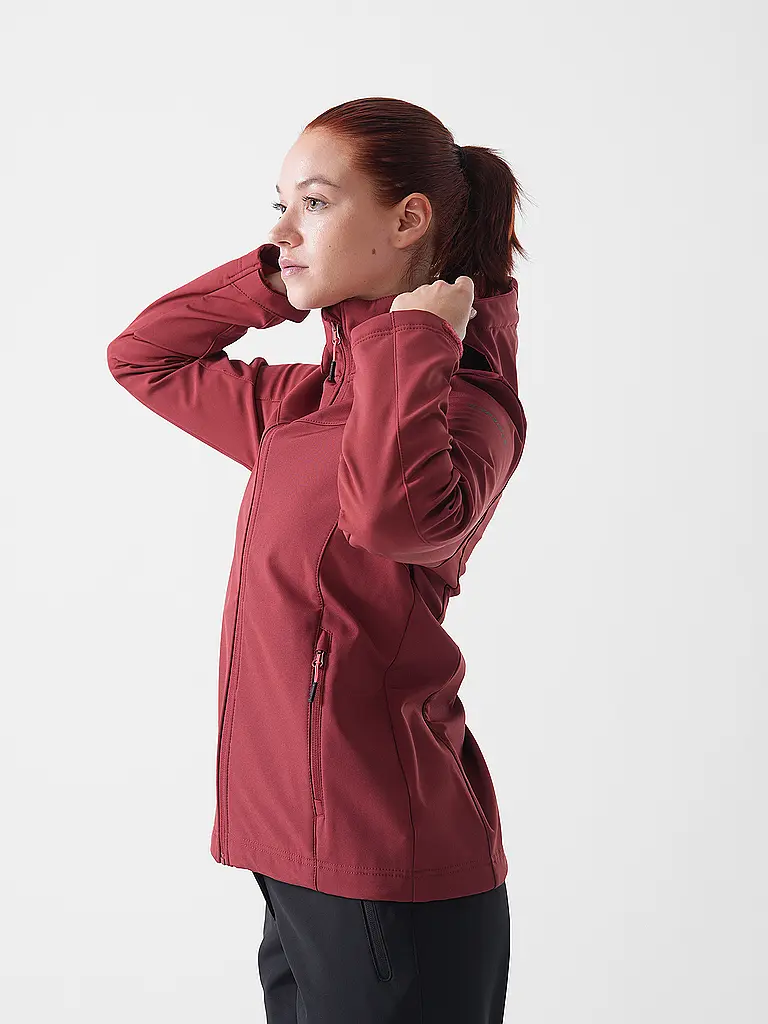 ICEPEAK | Softshelljacke da donna Brenham Uni Hoodie |