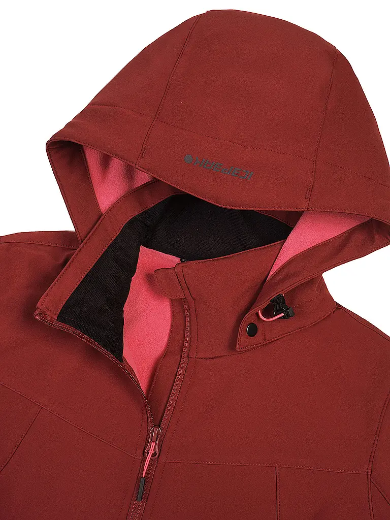 ICEPEAK | Softshelljacke da donna Brenham Uni Hoodie |