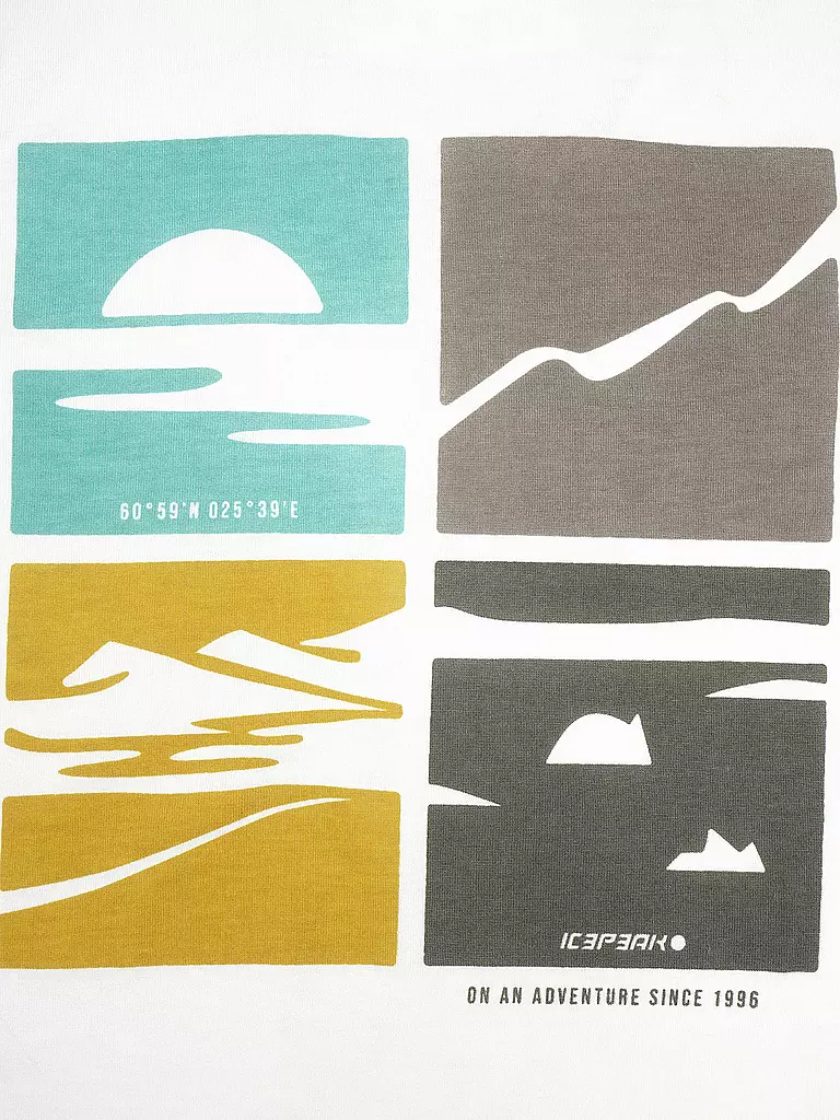 ICEPEAK | T-shirt da ragazzo Kinston Jr | Crema