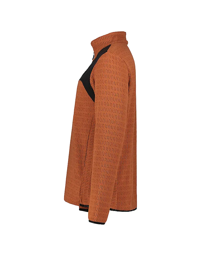 ICEPEAK | Zipshirt funzionale da uomo Brady | Arancione