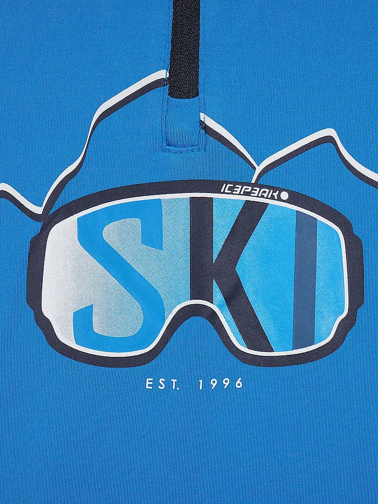 ICEPEAK | Zipshirt intimo da ragazzo Layton Jr | Blu