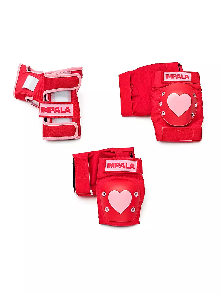IMPALA | Set di protezioni da donna | Rosso