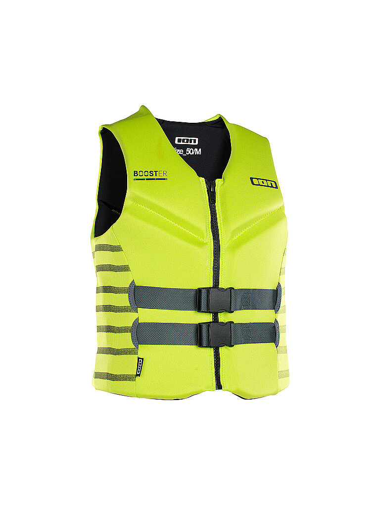 Booster Vest 50N con zip frontale unisex giallo 152