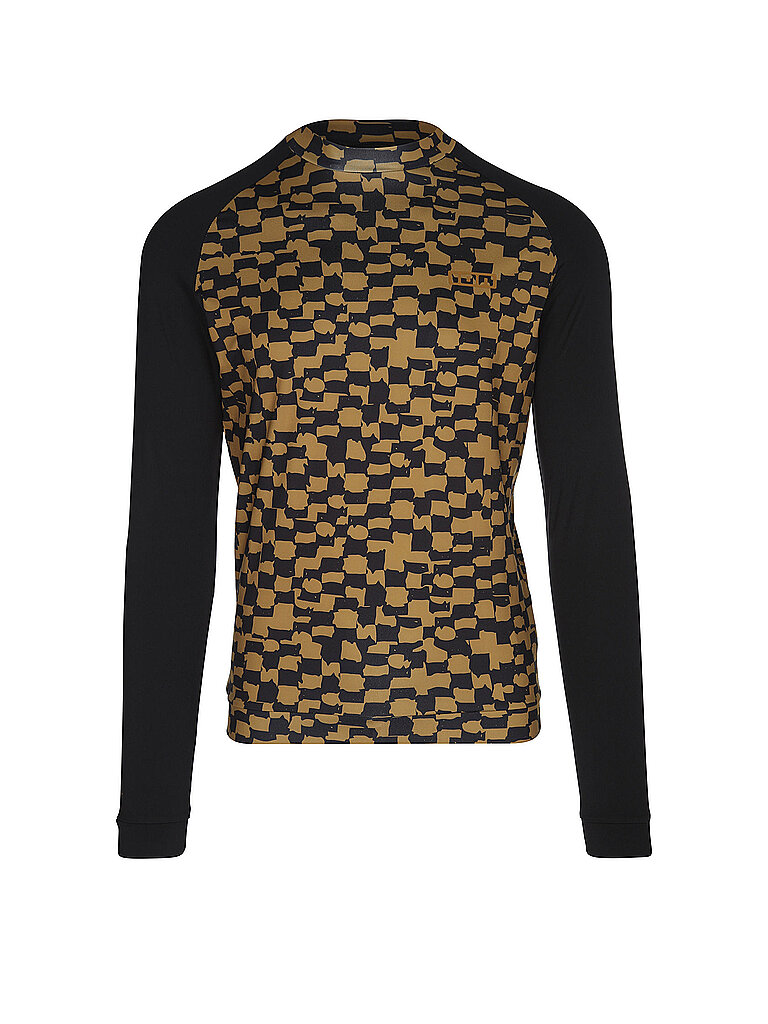 Lycrashirt Maze da uomo nero S
