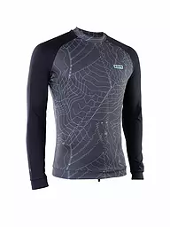 ION | Beachshirt Rashguard Maze da uomo | Grigio