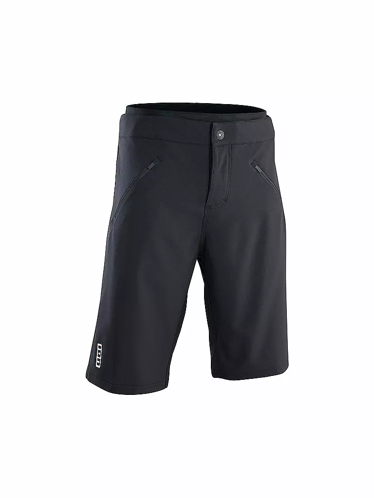 ION | Herren Radshort Logo Plus | Nero