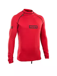 ION | Maglia Rashguard Promo da uomo | Rosso