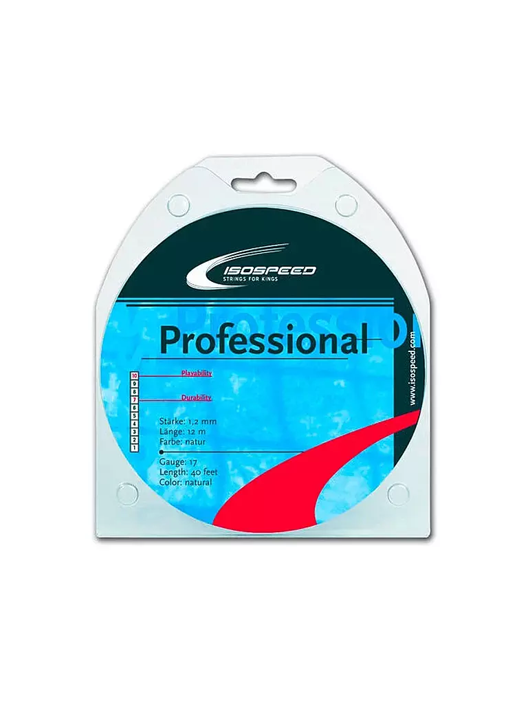 ISO SPEED | Tennissaite Professional 12m | Argento