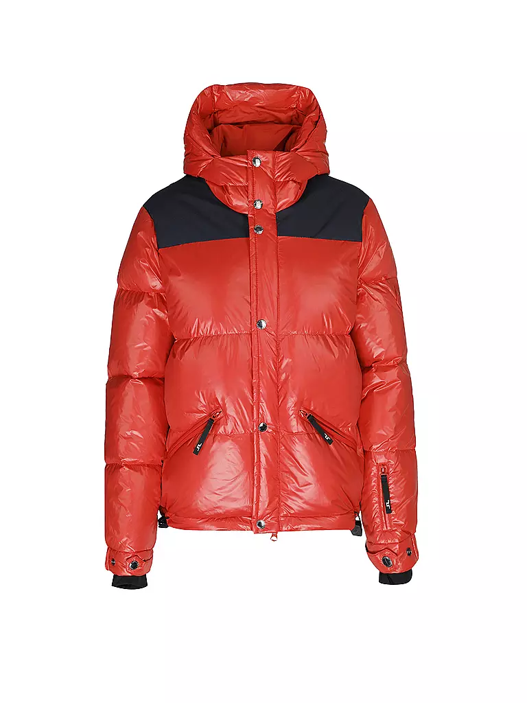 J.LINDEBERG | Damen Skijacke Solar Down | Rosso