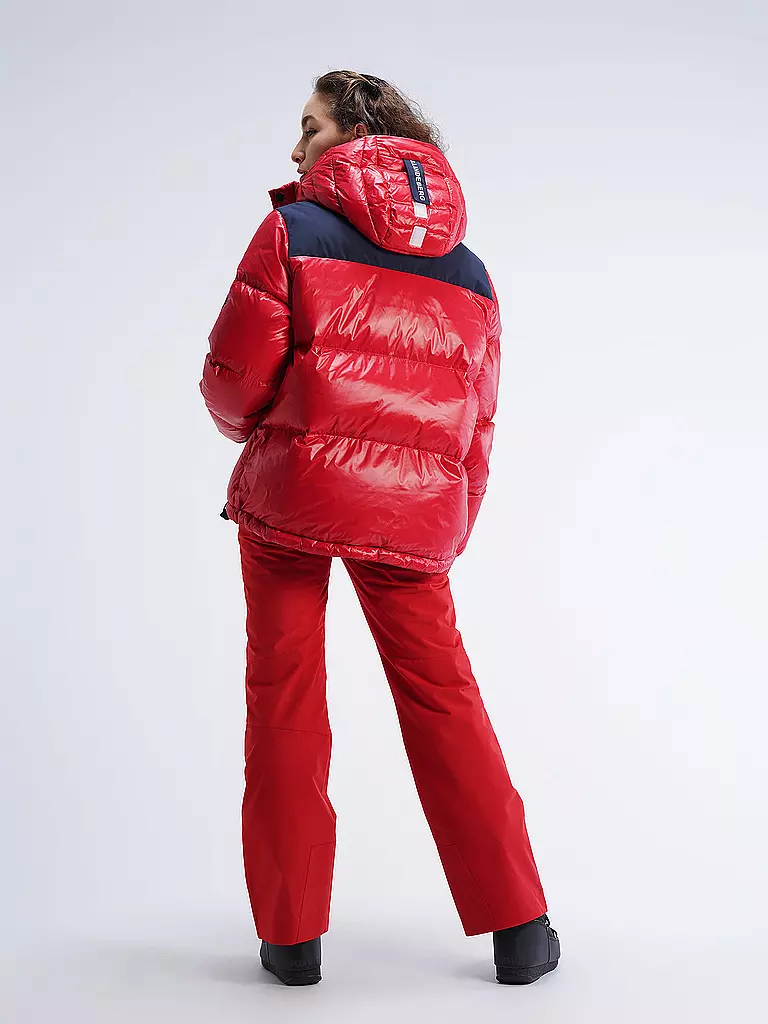 J.LINDEBERG | Damen Skijacke Solar Down | Rosso