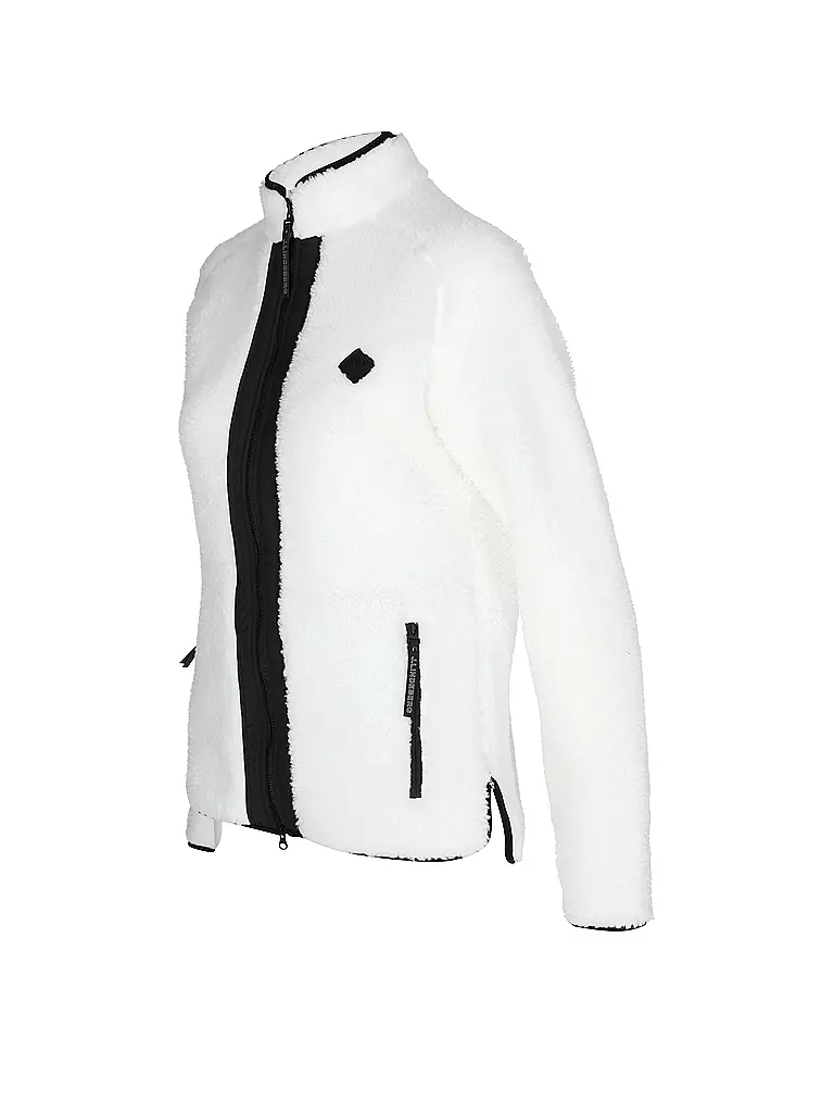 J.LINDEBERG | Damen Unterziehjacke Juniper Pile | Bianco