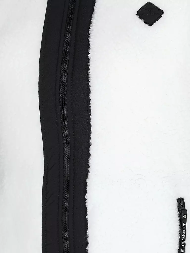 J.LINDEBERG | Damen Unterziehjacke Juniper Pile | Bianco