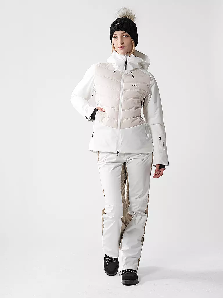 J.LINDEBERG | Giacca da sci da donna Hedwig | Beige
