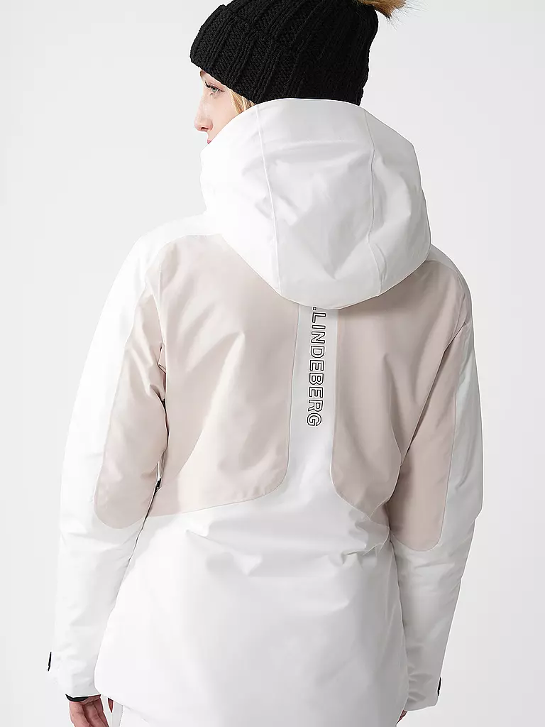 J.LINDEBERG | Giacca da sci da donna Hedwig | Beige