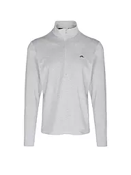 J.LINDEBERG | Herren Unterzieh Zipshirt Luke | Grigio chiaro
