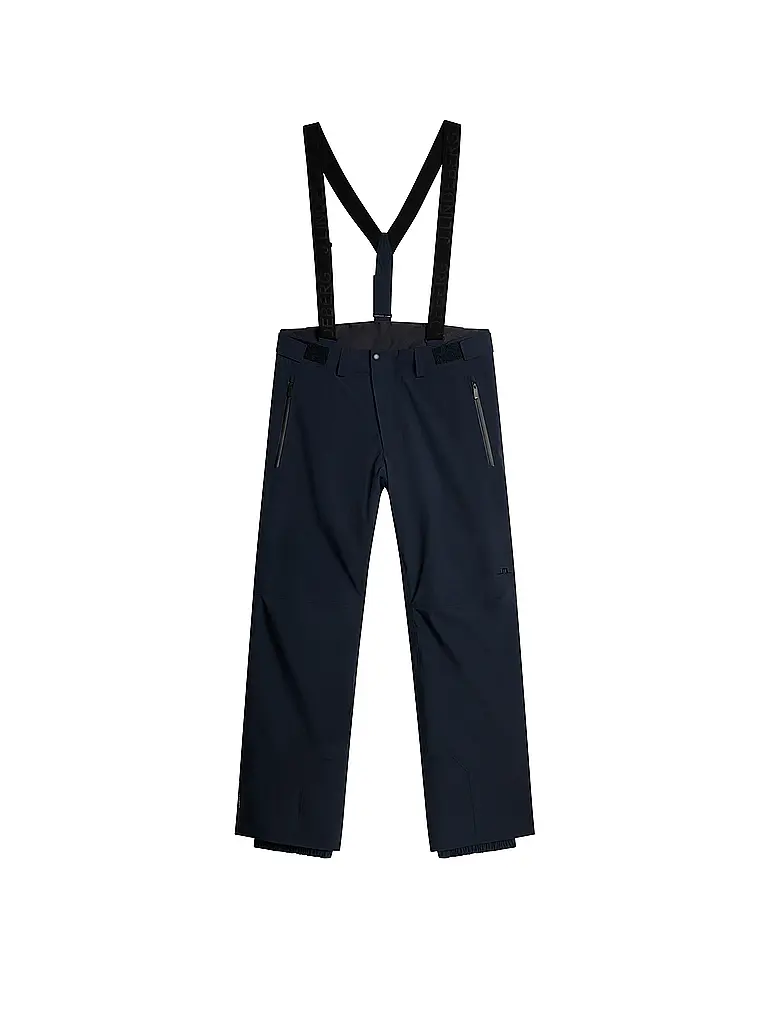 J.LINDEBERG | Pantaloni da sci da uomo Alta con bretelle | Blu scuro