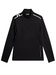 J.LINDEBERG | Zipshirt intimo da donna Vinnie Quarter Zip Mid Layer | Nero