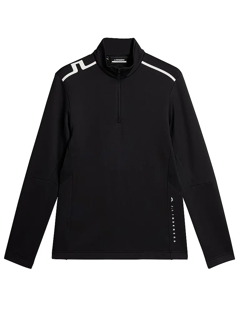 J.LINDEBERG | Zipshirt intimo da donna Vinnie Quarter Zip Mid Layer | Nero