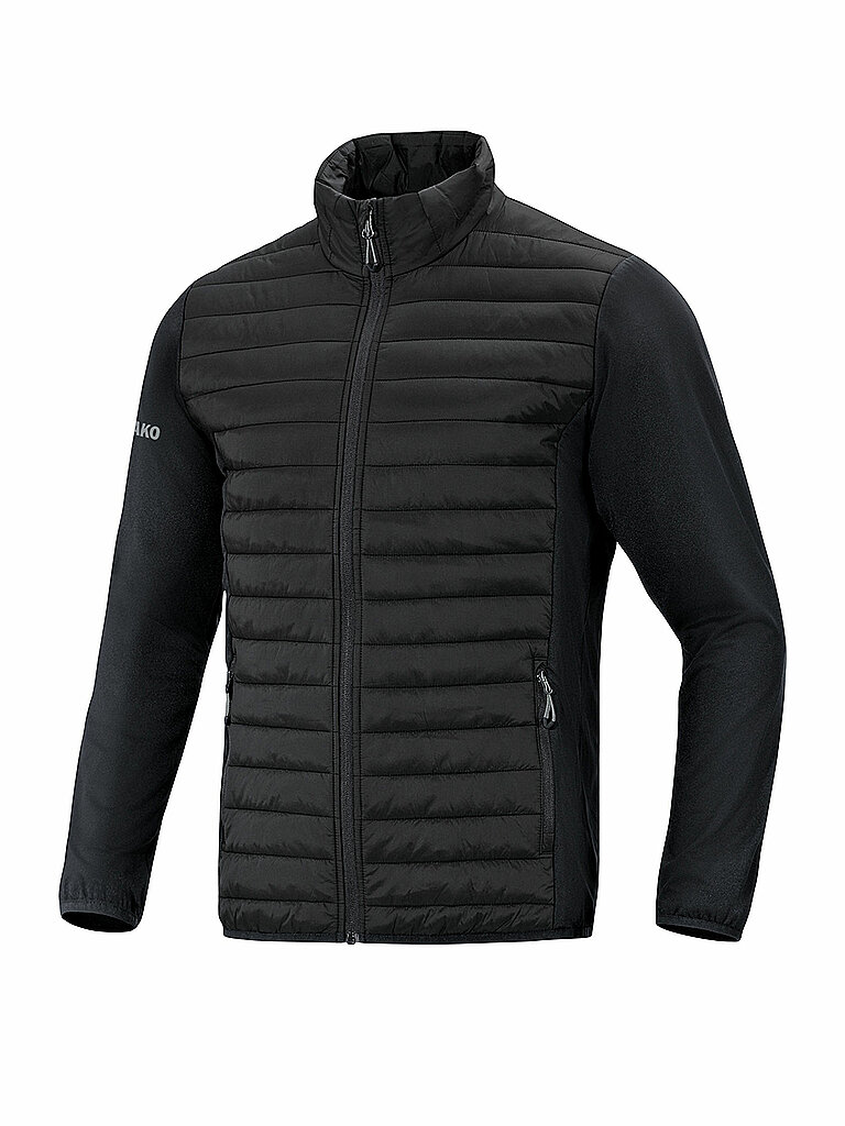 Giacca da allenamento ibrida premium da uomo nero M