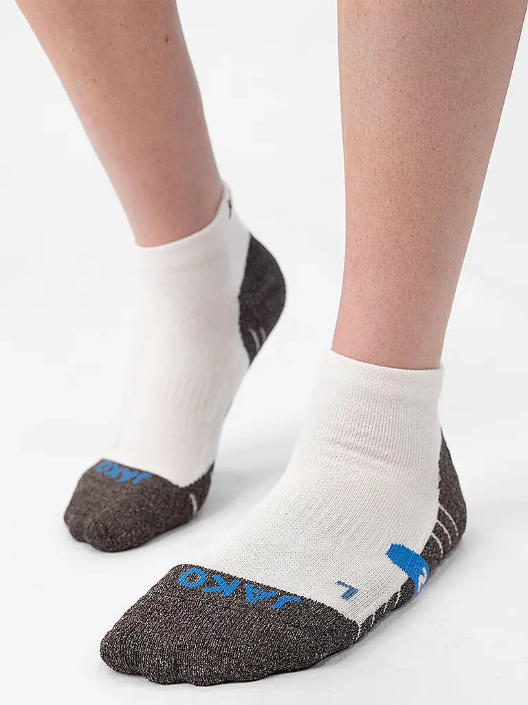 JAKO | Calzini da tennis corti | Bianco
