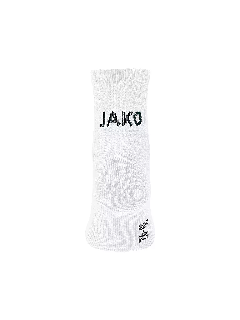 JAKO | Calzini sportivi corti, confezione da 3 | Bianco