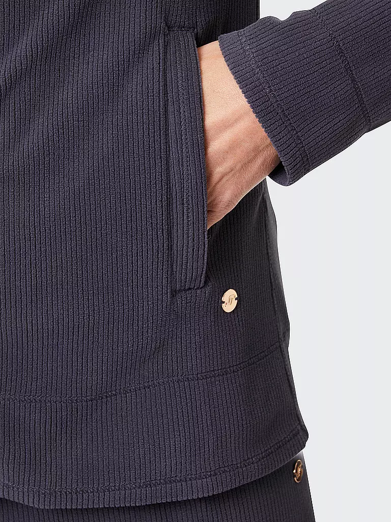 JOY SPORTSWEAR | DAmen Fleecejacke Josy Cord | Blu scuro