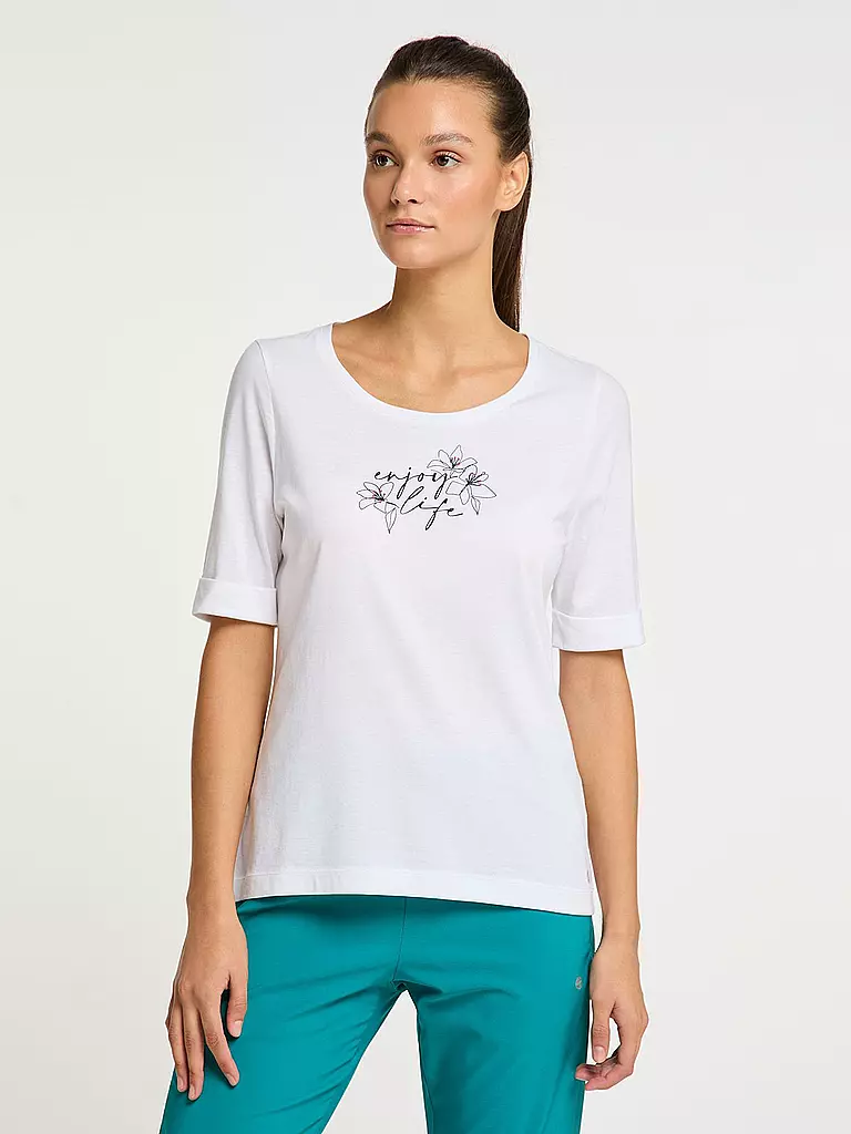 JOY SPORTSWEAR | Damen T-Shirt Anya | Bianco