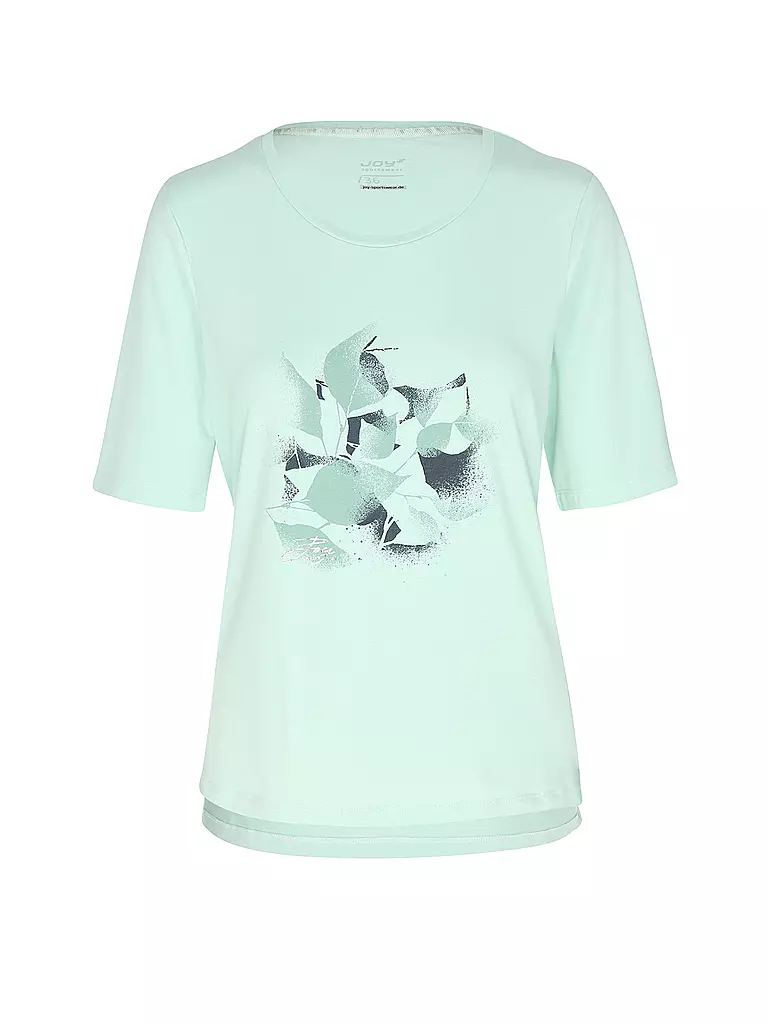 JOY SPORTSWEAR | Damen T-Shirt Melanie Flower Print | Menta