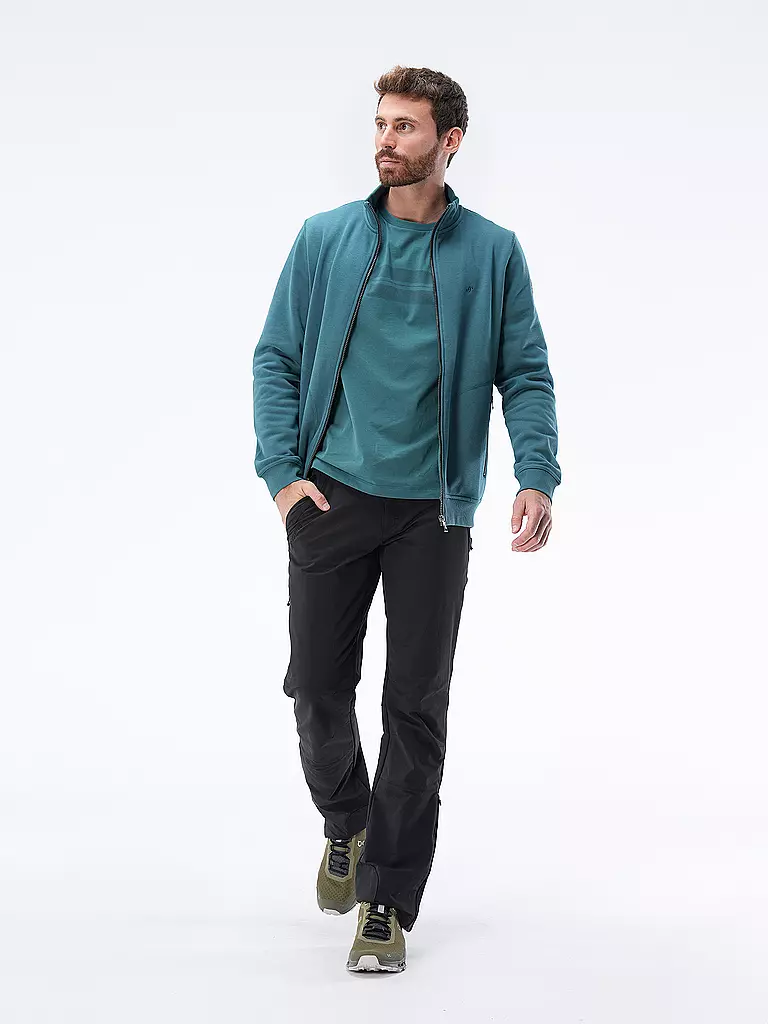JOY SPORTSWEAR | Herren Sweatjacke Karsten | Verde scuro