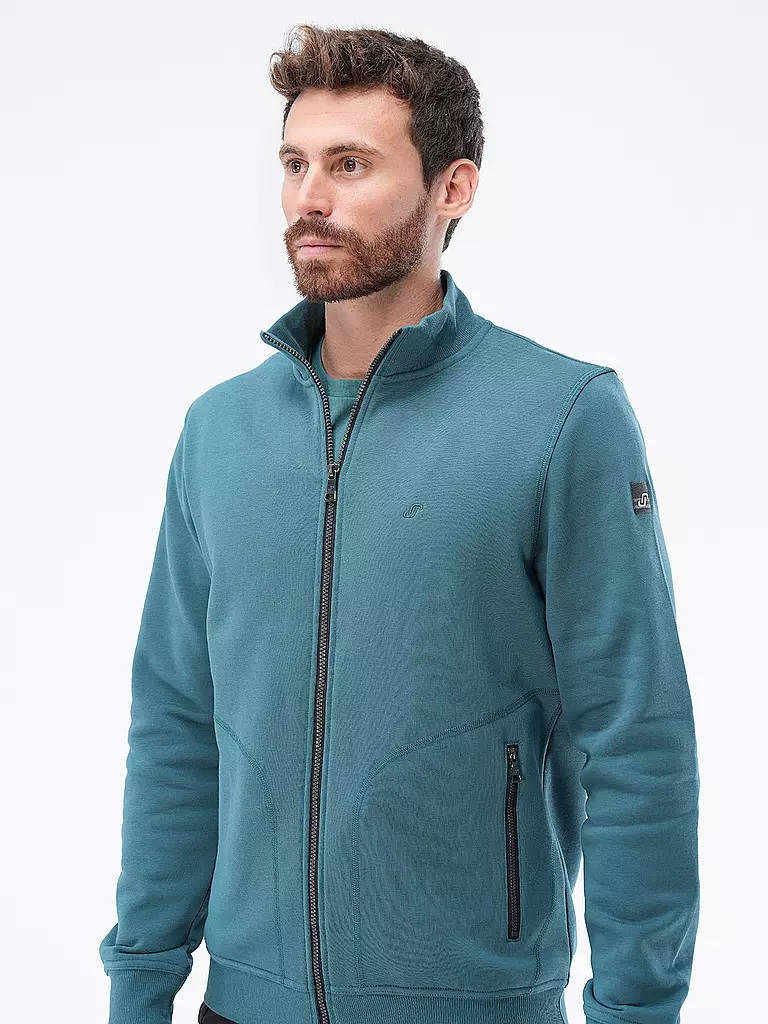 JOY SPORTSWEAR | Herren Sweatjacke Karsten | Verde scuro