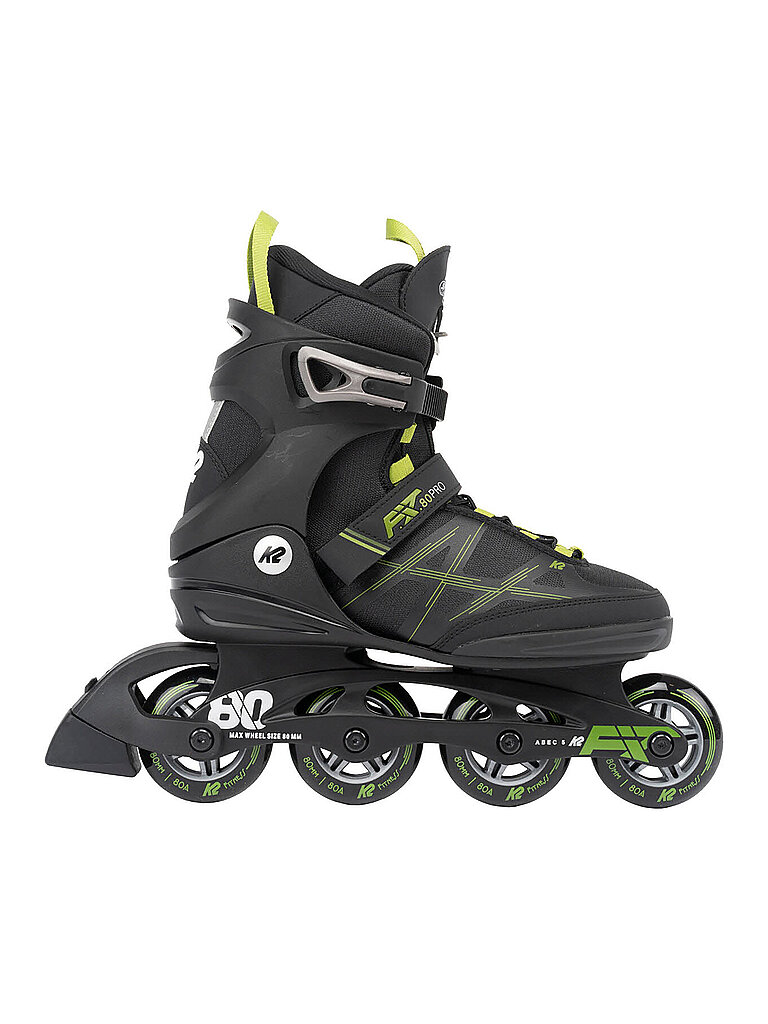 Pattini in linea da uomo F.I.T. 80 Pro nero 42