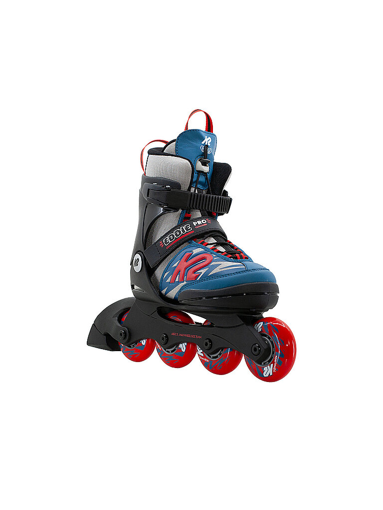 Pattini in linea da ragazzo Eddie Lumi Pro blu 32-37