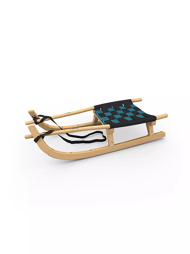 KATHREIN | Slittino da turismo monoposto con sedile a cinghia (per 1 persona) | Nero