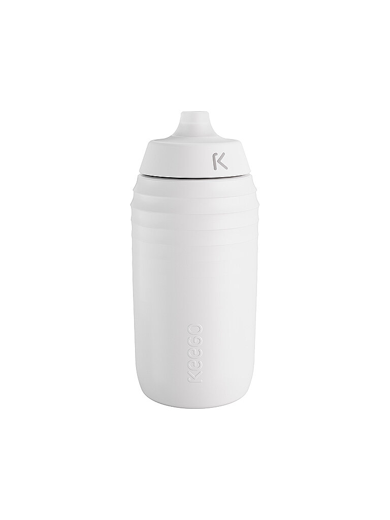 Borraccia in plastica Titanio 0,5L bianco
