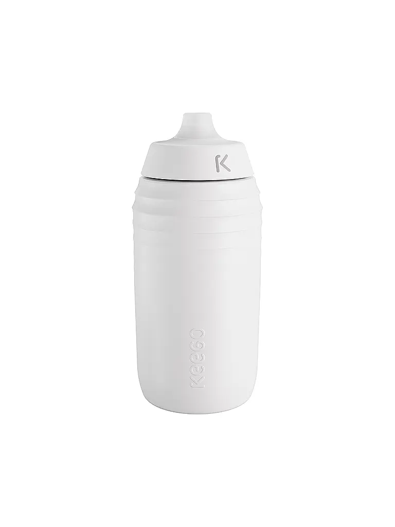 KEEGO | Borraccia in plastica Titanio 0,5L | Bianco
