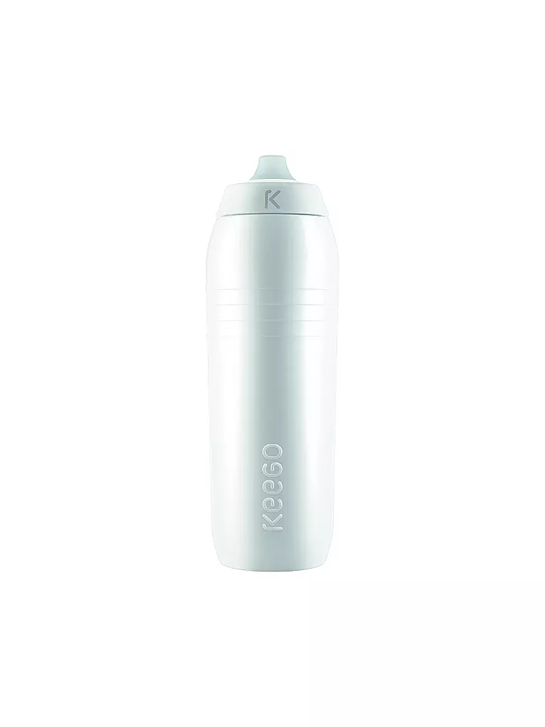 KEEGO | Borraccia in plastica titanio 750 ml | Bianco