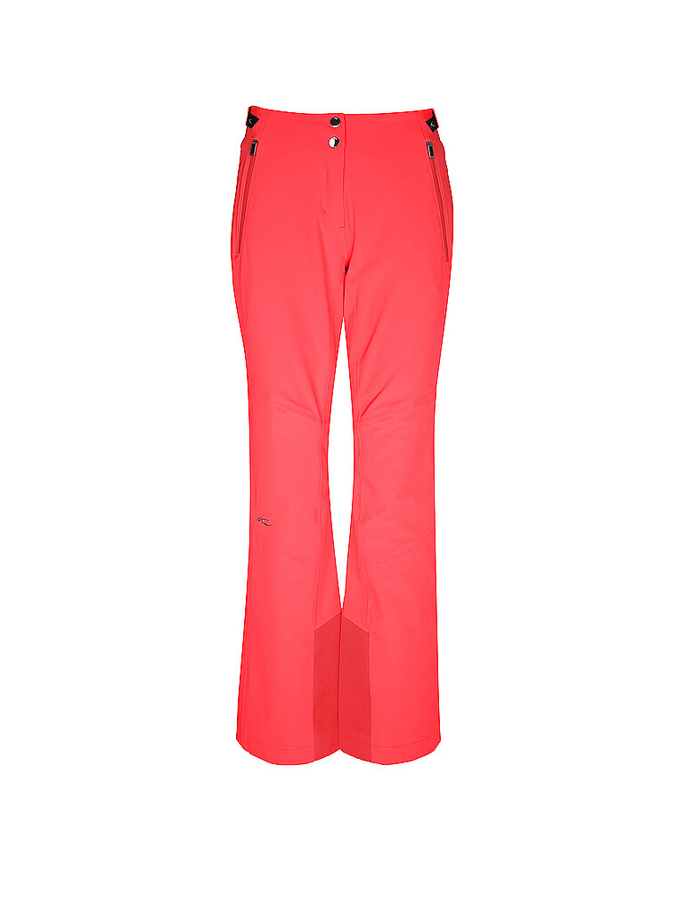 Pantaloni da sci Formula da donna rosso 40