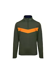 KJUS | Jungen Unterzieh Zipshirt Gian | Oliva