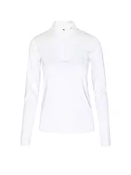 KJUS | Zipshirt intimo da donna Motion Print | Bianco