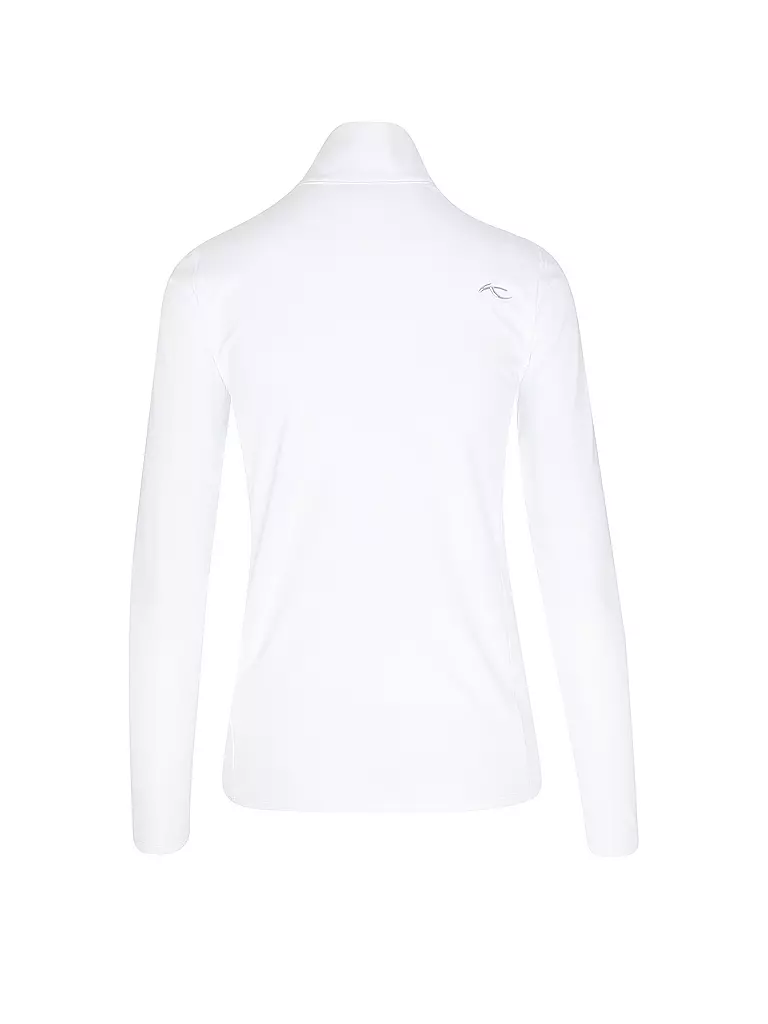 KJUS | Zipshirt intimo da donna Motion Print | Bianco
