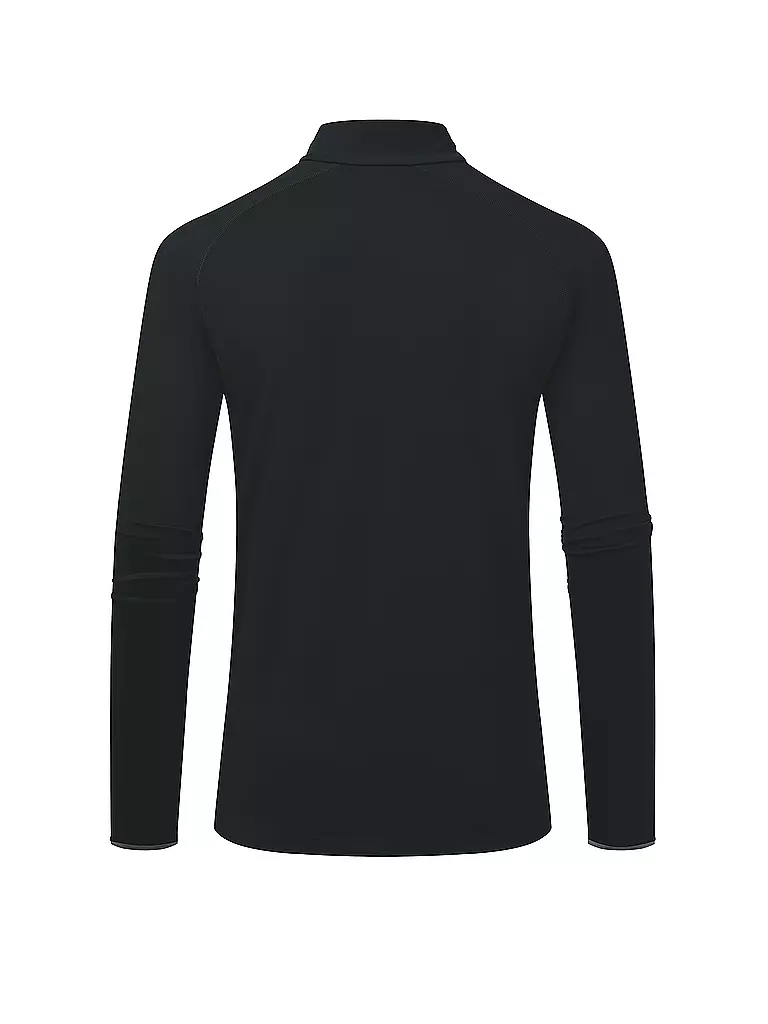 KJUS | Zipshirt intimo da uomo Feel | Nero