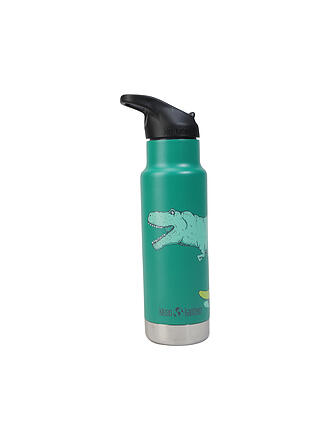 KLEAN KANTEEN | Borraccia in acciaio inox Kid Classic 355ml con tappo sportivo Flip, isolata
