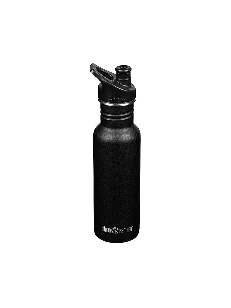 Borraccia in acciaio inox Classic 532ml Sport Cap Black nero