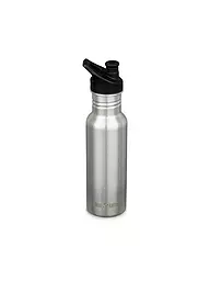 KLEAN KANTEEN | Borraccia in acciaio inox Classic 532ml Sport Cap Old Gold | Argento