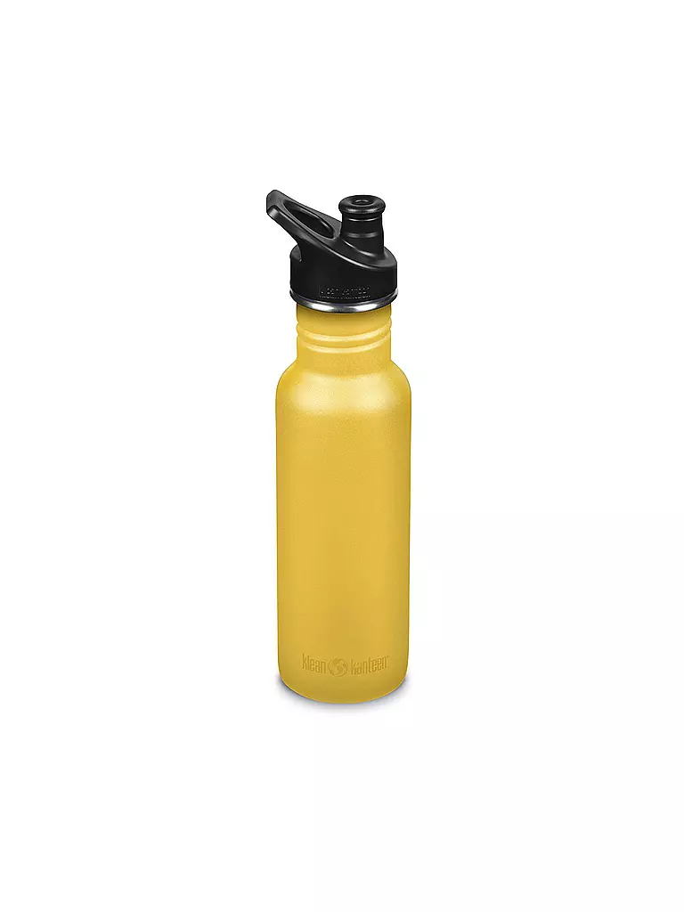 KLEAN KANTEEN | Borraccia in acciaio inox Classic 532ml Sport Cap Old Gold | Oro